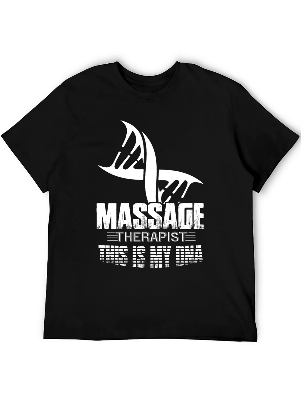 Massage Therapist DNA Graphic T-Shirt