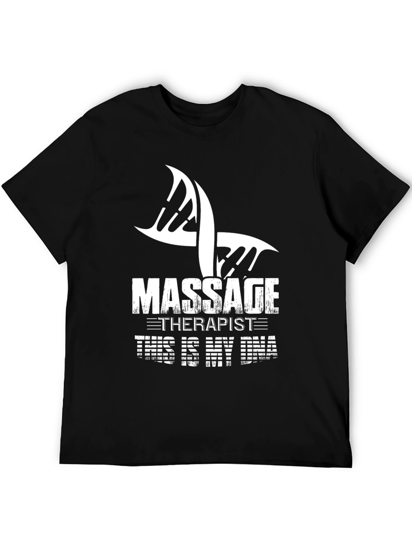 Massage Therapist DNA Graphic T-Shirt
