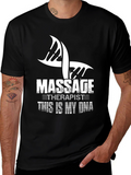 Massage Therapist DNA Graphic T-Shirt