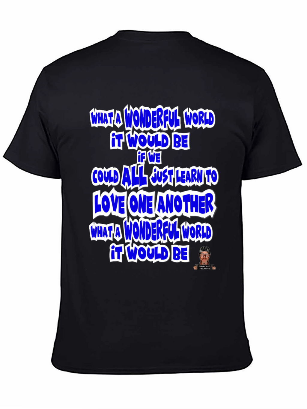 Wonderful World Graphic T-Shirt - Inspirational Message