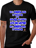 Wonderful World Graphic T-Shirt - Inspirational Message