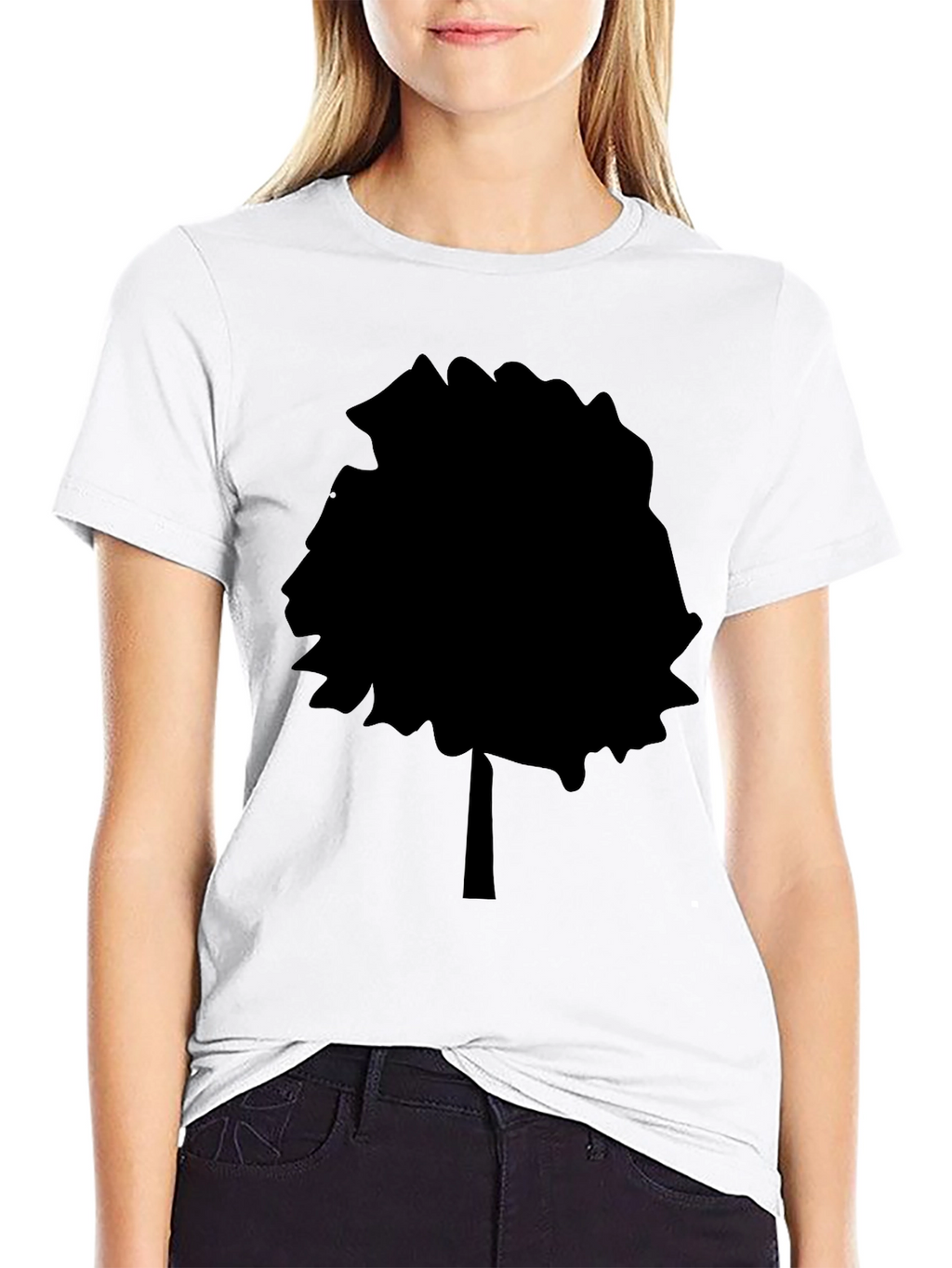 Black Tree Silhouette T-Shirt