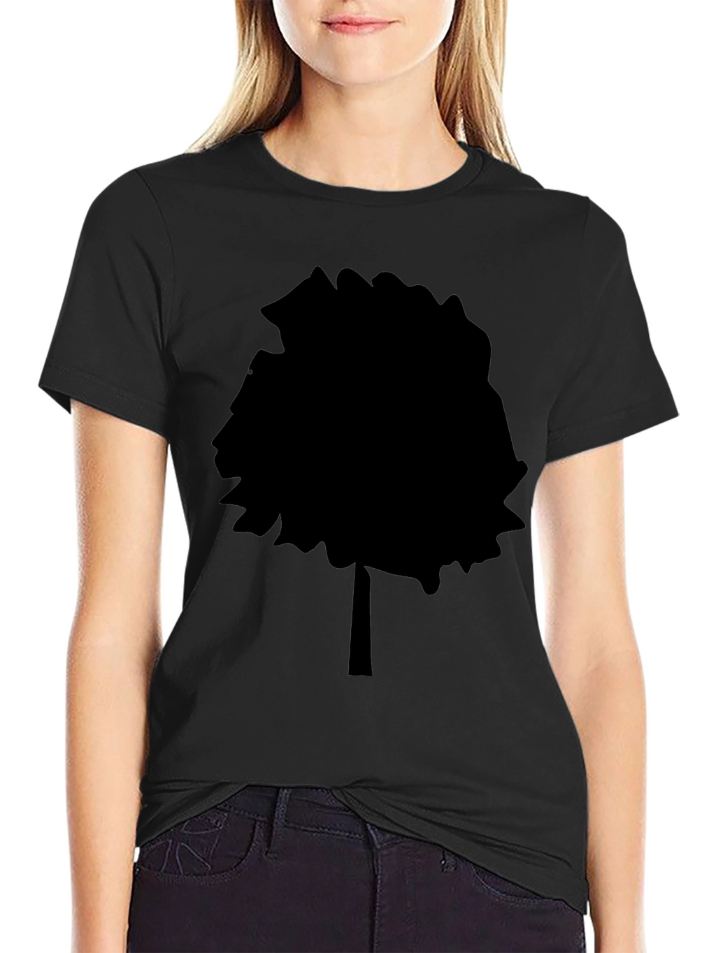 Black Tree Silhouette T-Shirt
