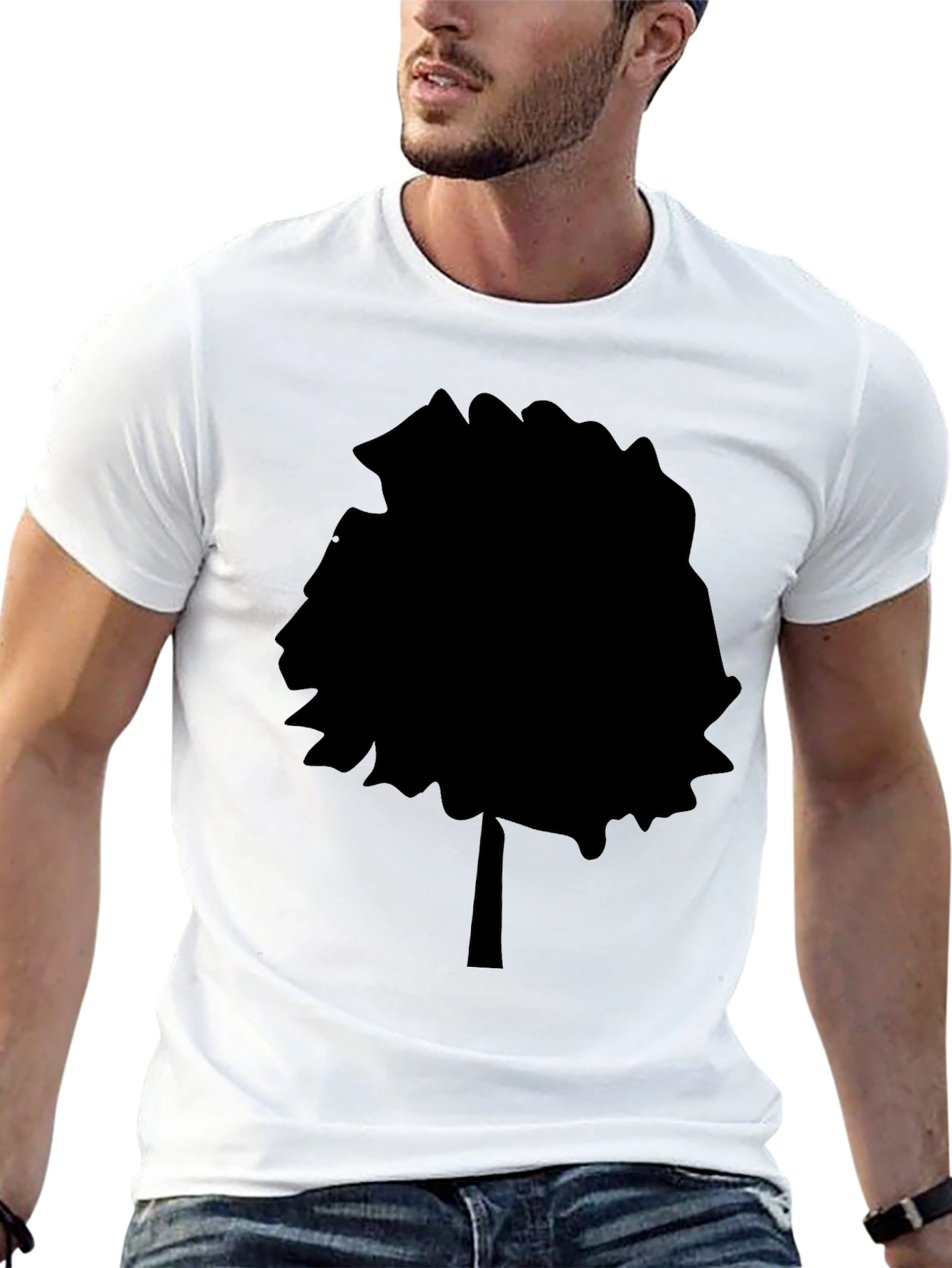 Black Tree Silhouette T-Shirt