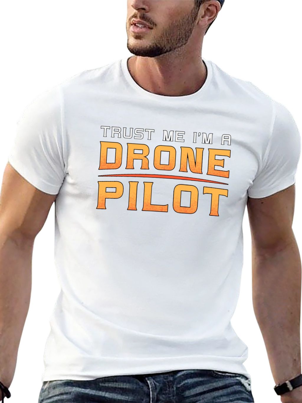 Trust Me Im A Drone Pilot Black T-Shirt