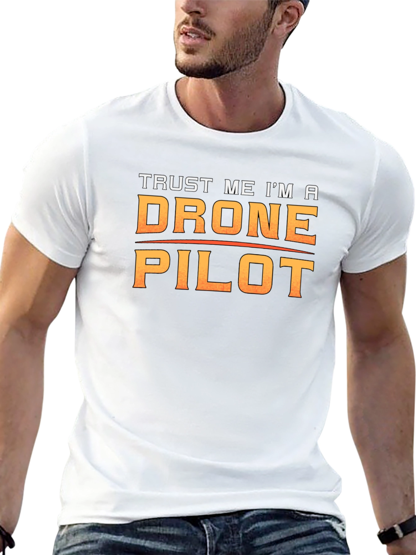 Trust Me Im A Drone Pilot Black T-Shirt