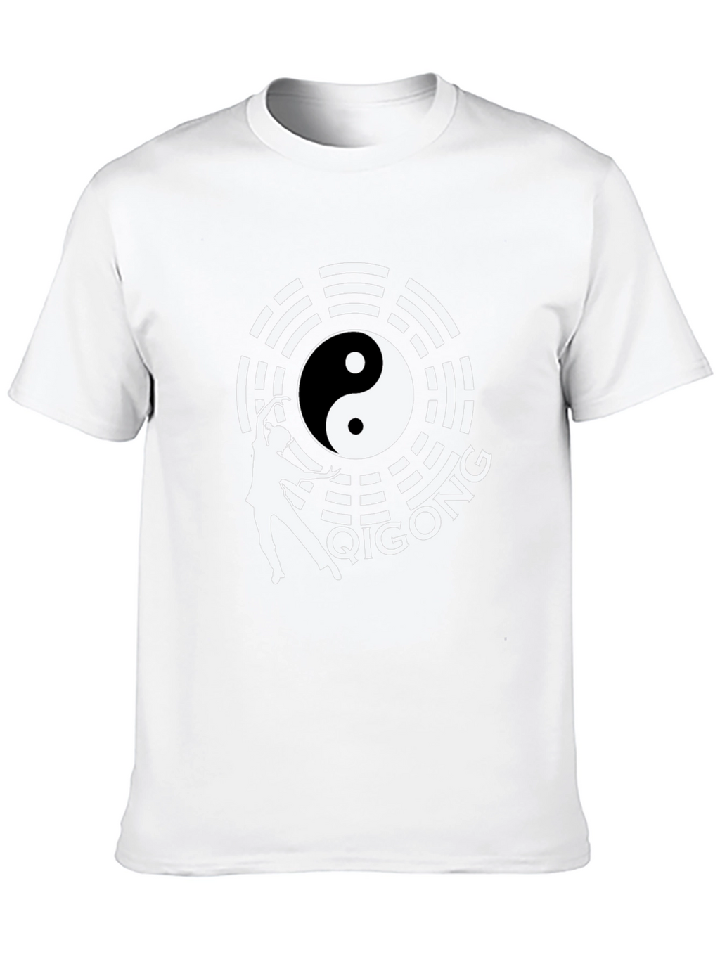 Qigong Yin Yang T-Shirt - Martial Arts Design