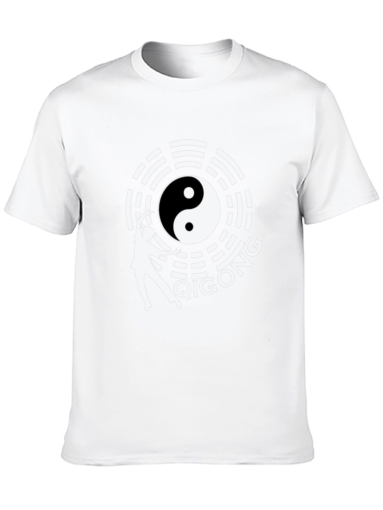 Qigong Yin Yang T-Shirt - Martial Arts Design