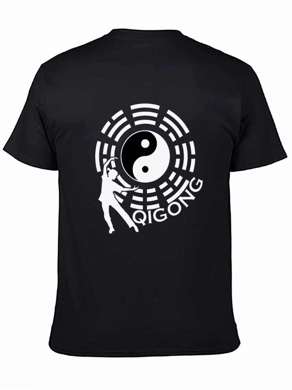 Qigong Yin Yang T-Shirt - Martial Arts Design