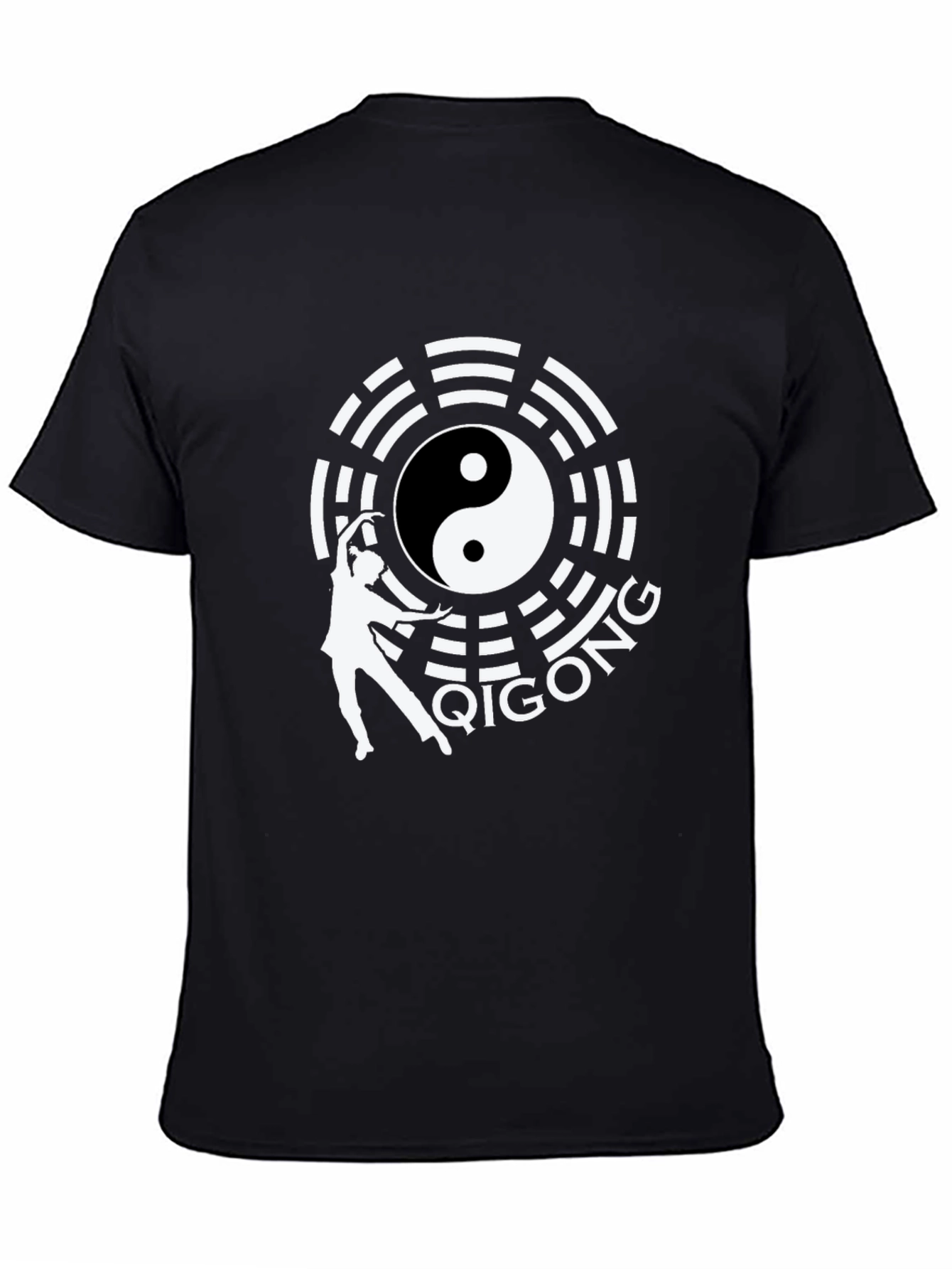 Qigong Yin Yang T-Shirt - Martial Arts Design