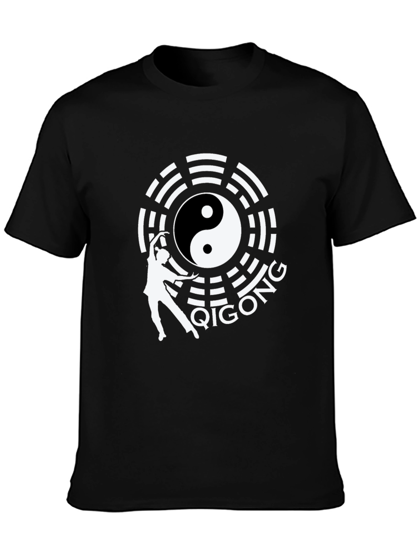 Qigong Yin Yang T-Shirt - Martial Arts Design