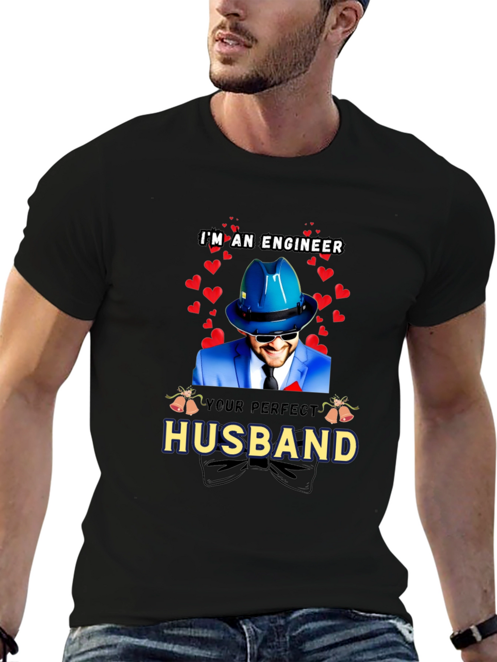 Engineer Husband T-Shirt - Perfect Gift