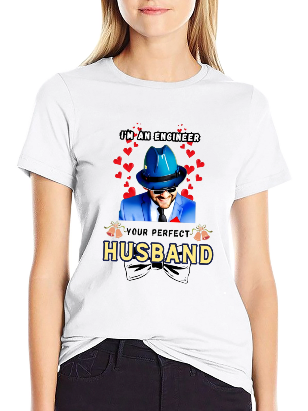 Engineer Husband T-Shirt - Perfect Gift