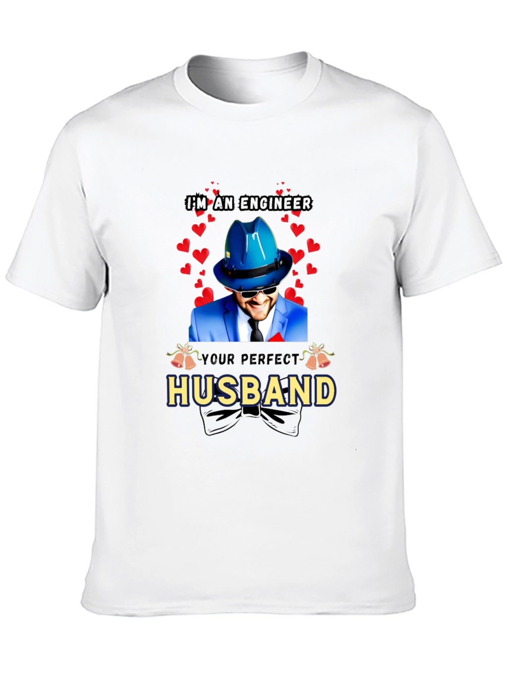 Engineer Husband T-Shirt - Perfect Gift