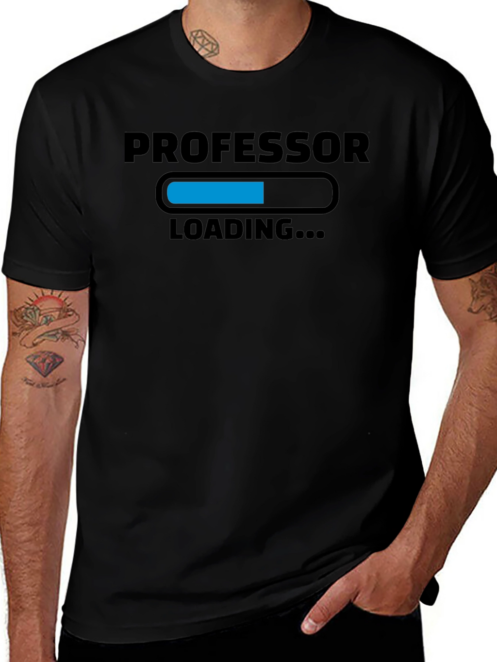 Professor Loading T-Shirt - Funny Academic Apparel