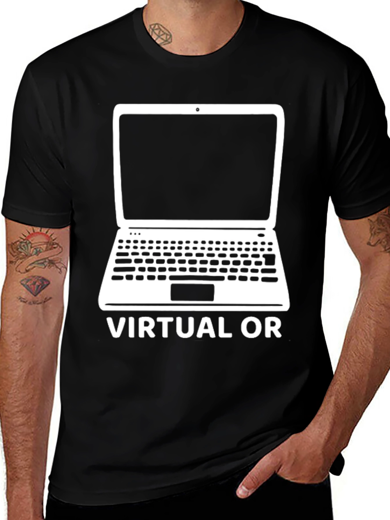Virtual OR T-Shirt - Funny Techie Tee