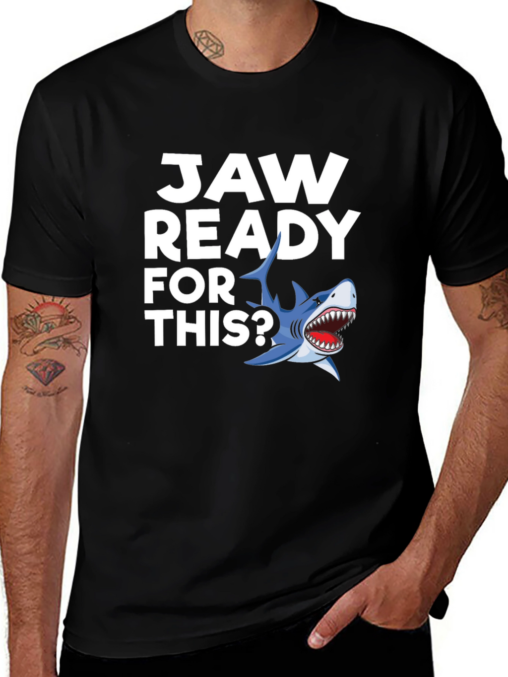 Jaw Ready For This? Graphic T-Shirt