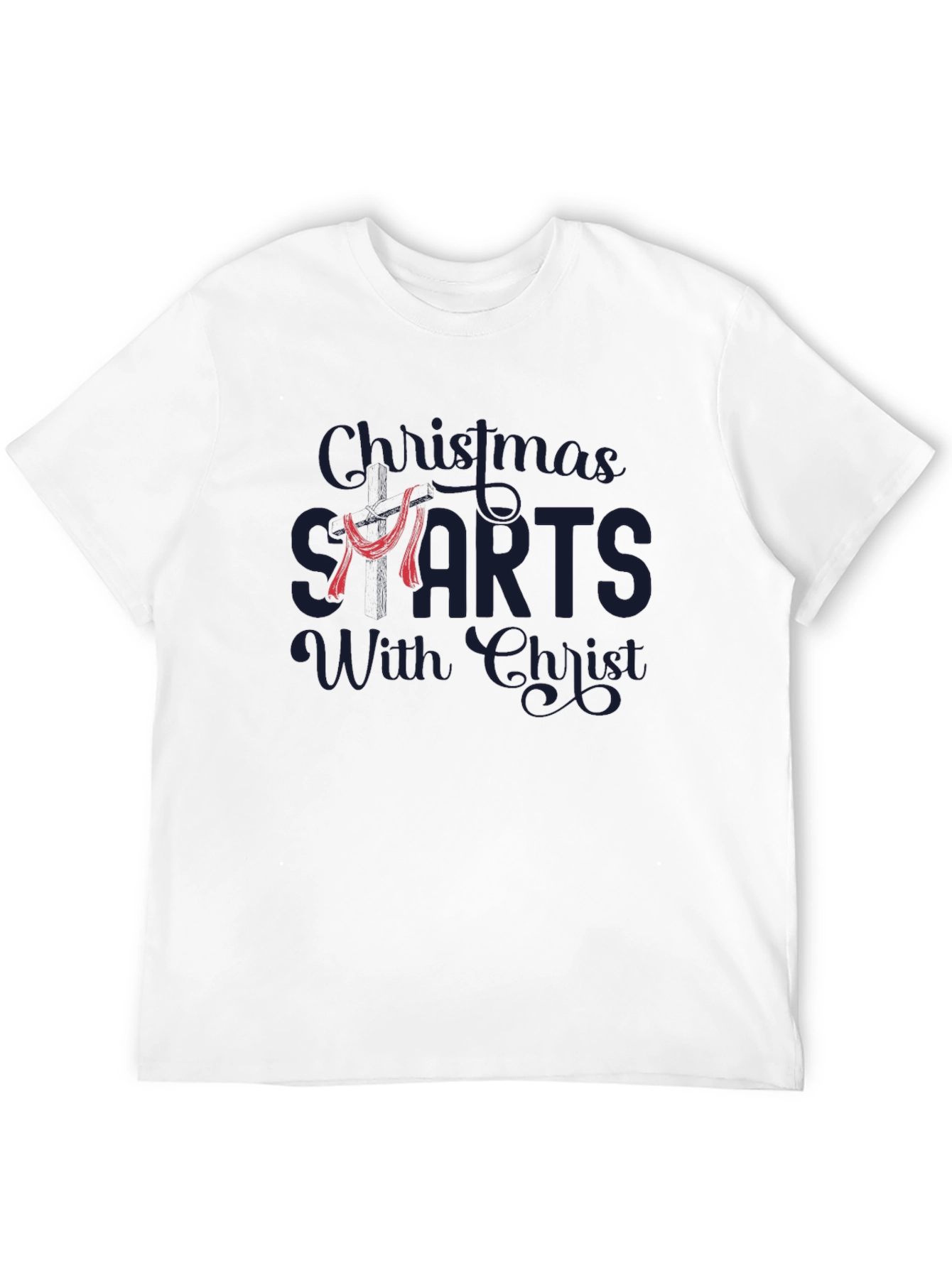 Christmas Starts with Christ Graphic T-Shirt