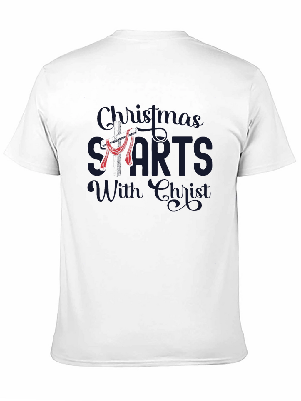 Christmas Starts with Christ Graphic T-Shirt