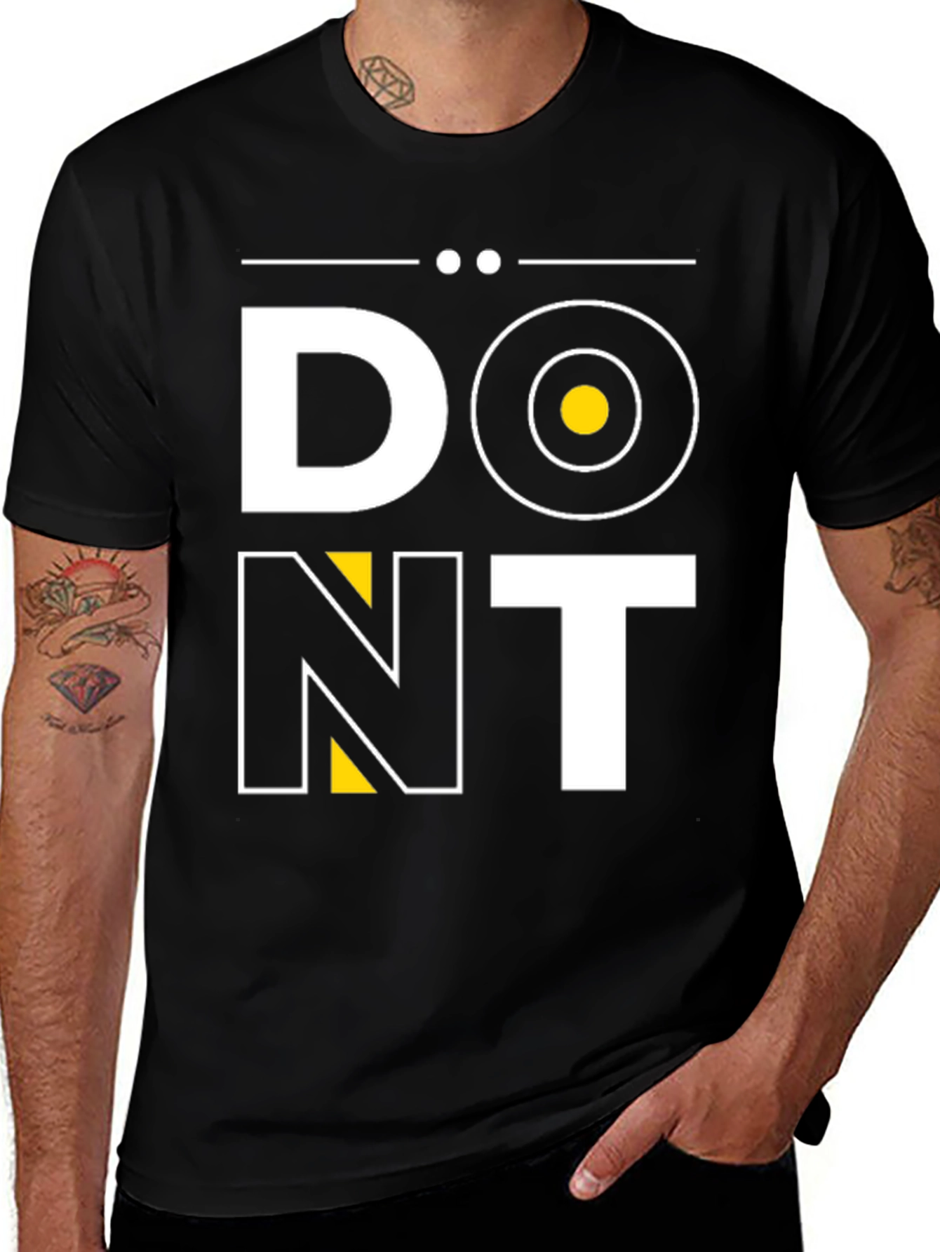 Dont T-Shirt: Modern Graphic Tee