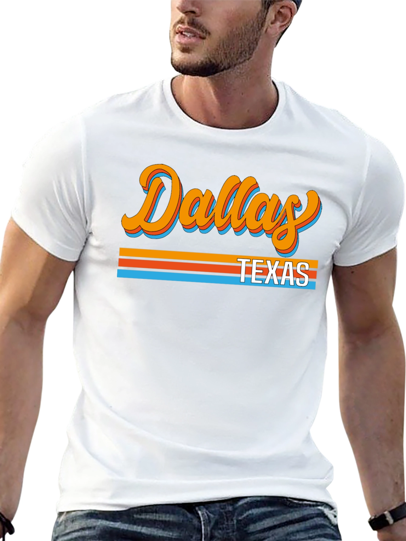 Dallas Texas Retro Graphic Tee