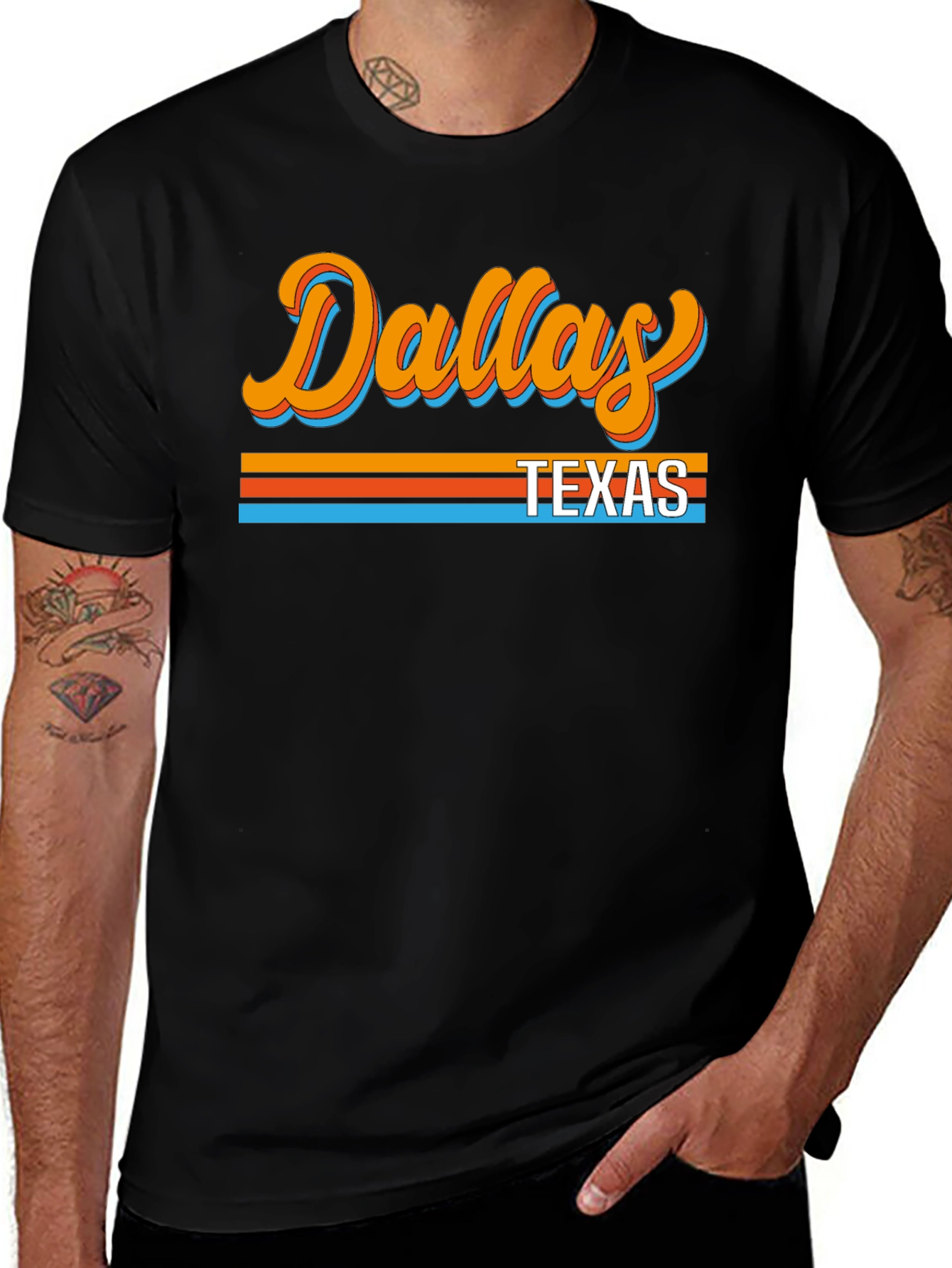 Dallas Texas Retro Graphic Tee