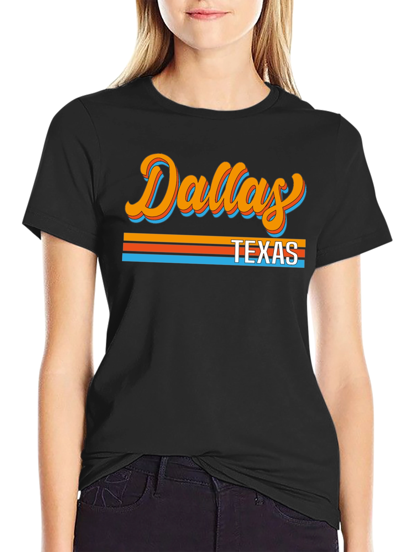 Dallas Texas Retro Graphic Tee