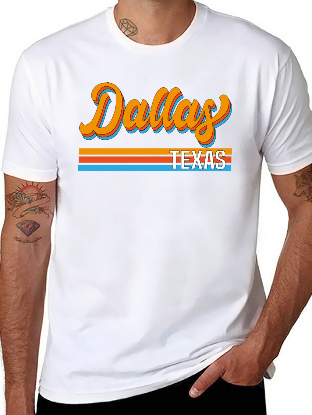 Dallas Texas Retro Graphic Tee
