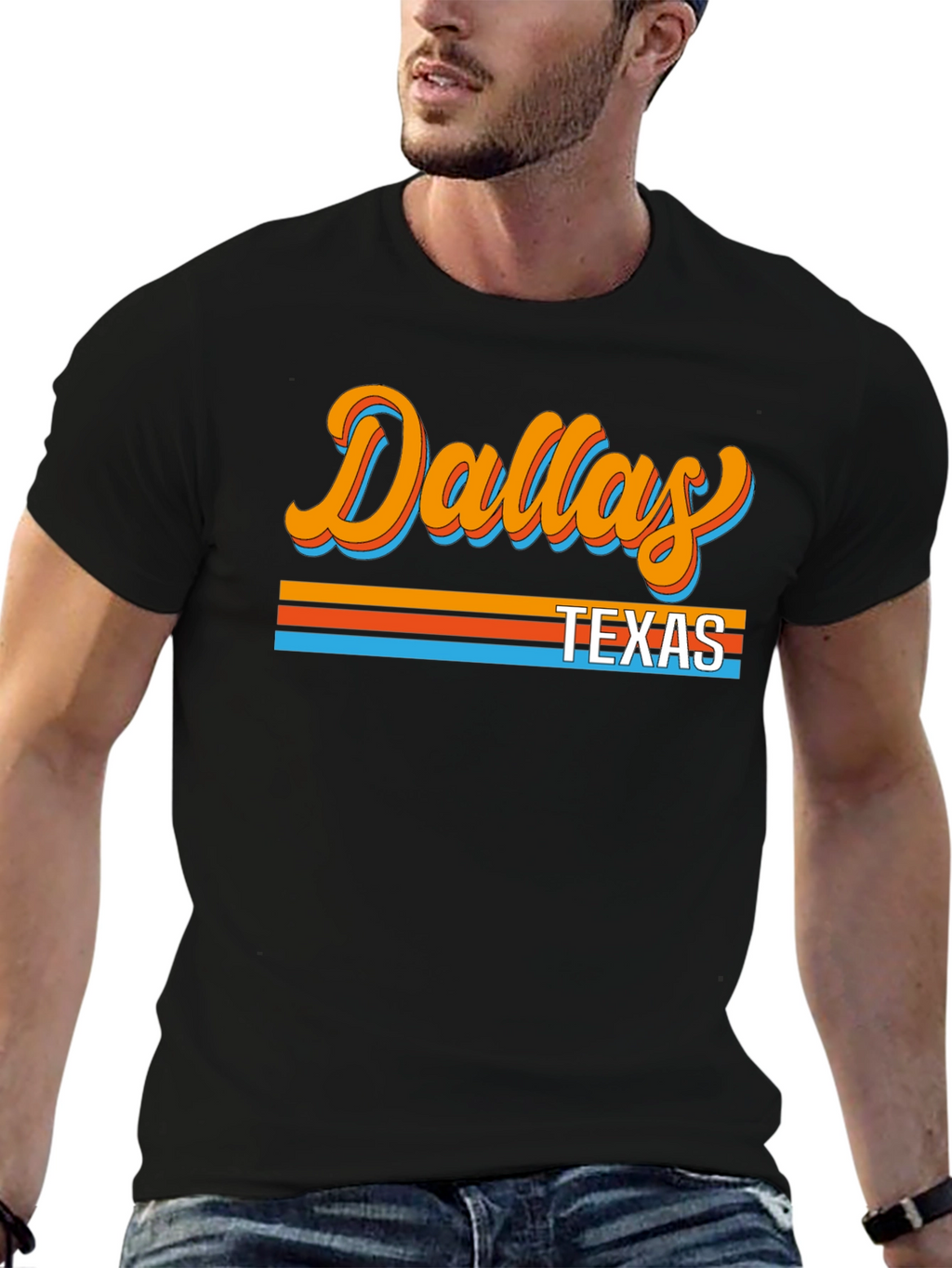 Dallas Texas Retro Graphic Tee