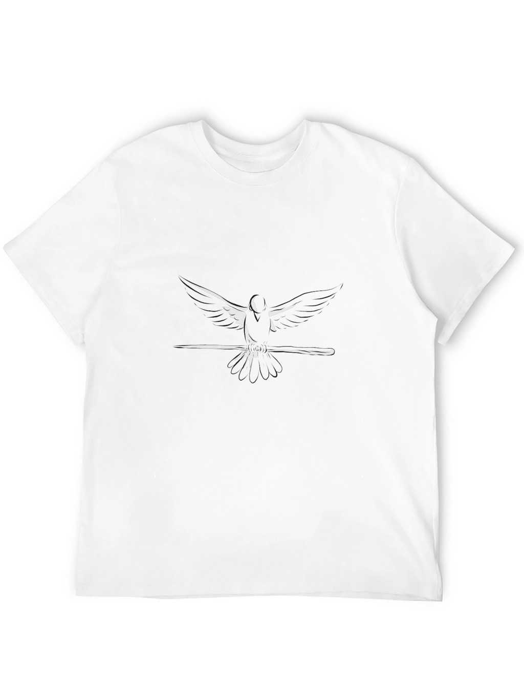 Black Bird on Wire Graphic Tee