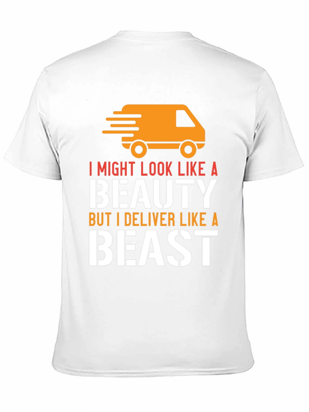 Beauty & Beast Delivery T-Shirt - Black Graphic Tee