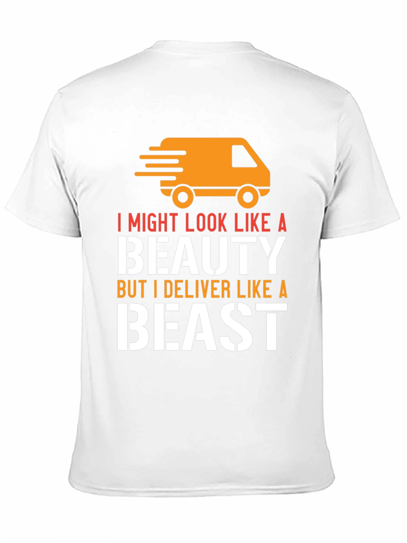 Beauty & Beast Delivery T-Shirt - Black Graphic Tee