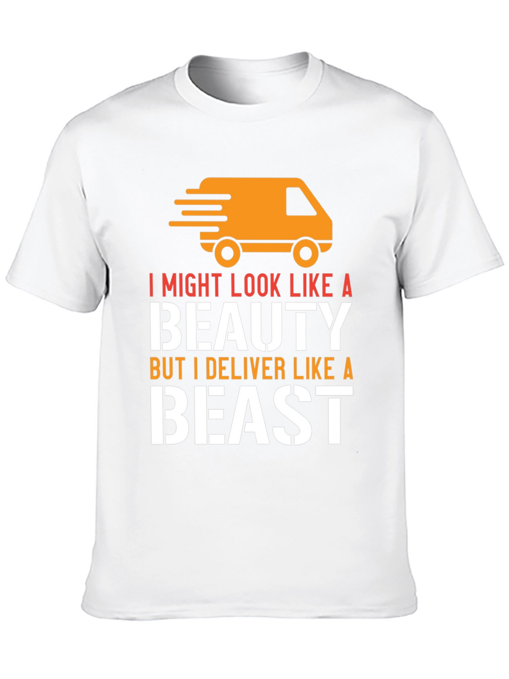 Beauty & Beast Delivery T-Shirt - Black Graphic Tee