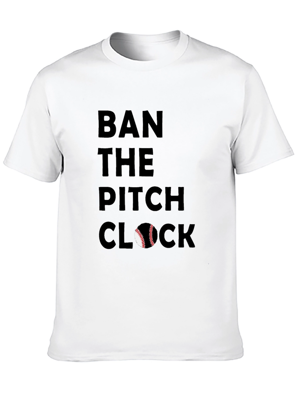 Ban the Pitch Clock Graphic Tee