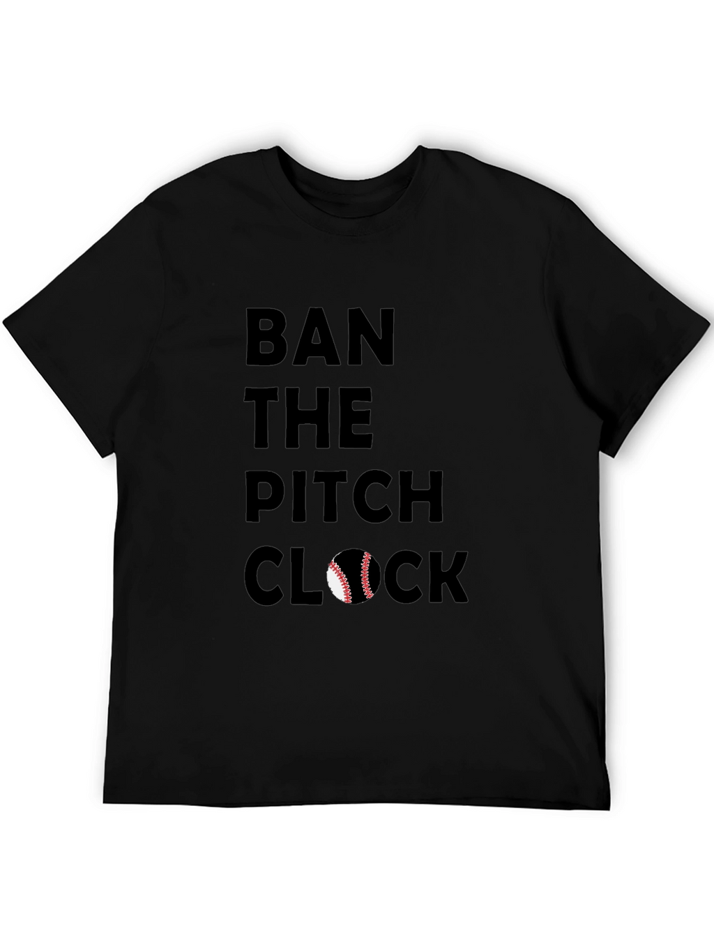 Ban the Pitch Clock Graphic Tee