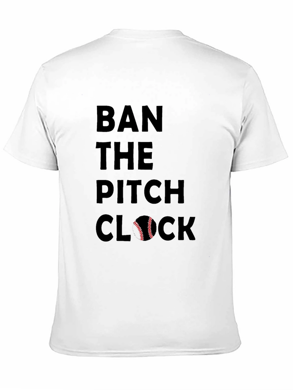 Ban the Pitch Clock Graphic Tee