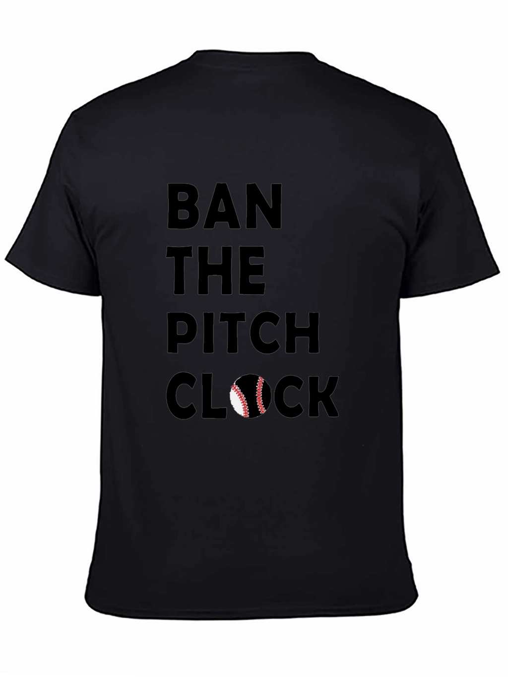 Ban the Pitch Clock Graphic Tee