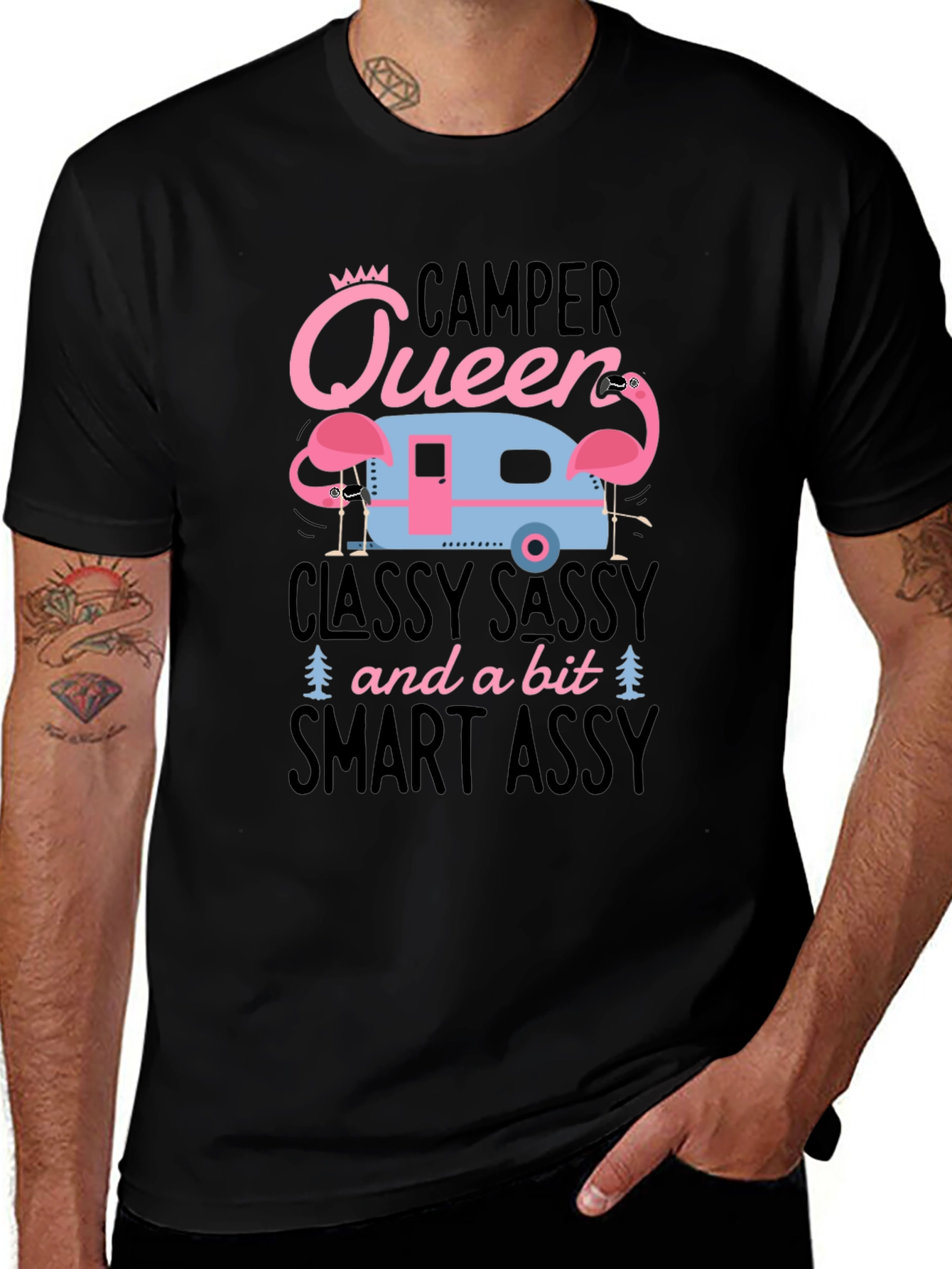 Camper Queen Graphic T-Shirt