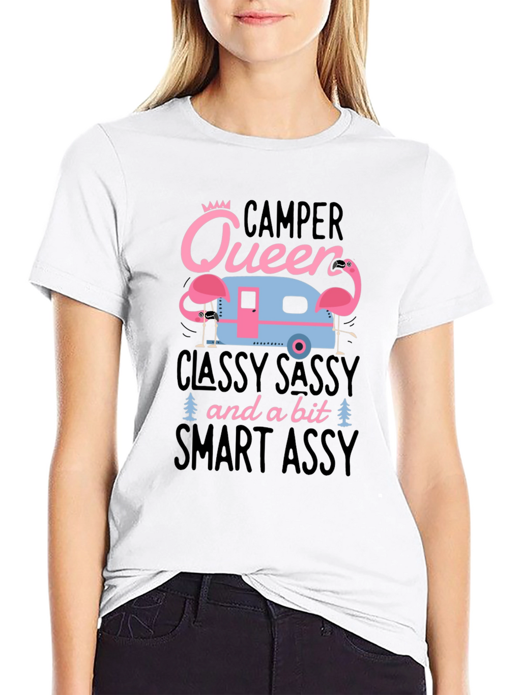 Camper Queen Graphic T-Shirt