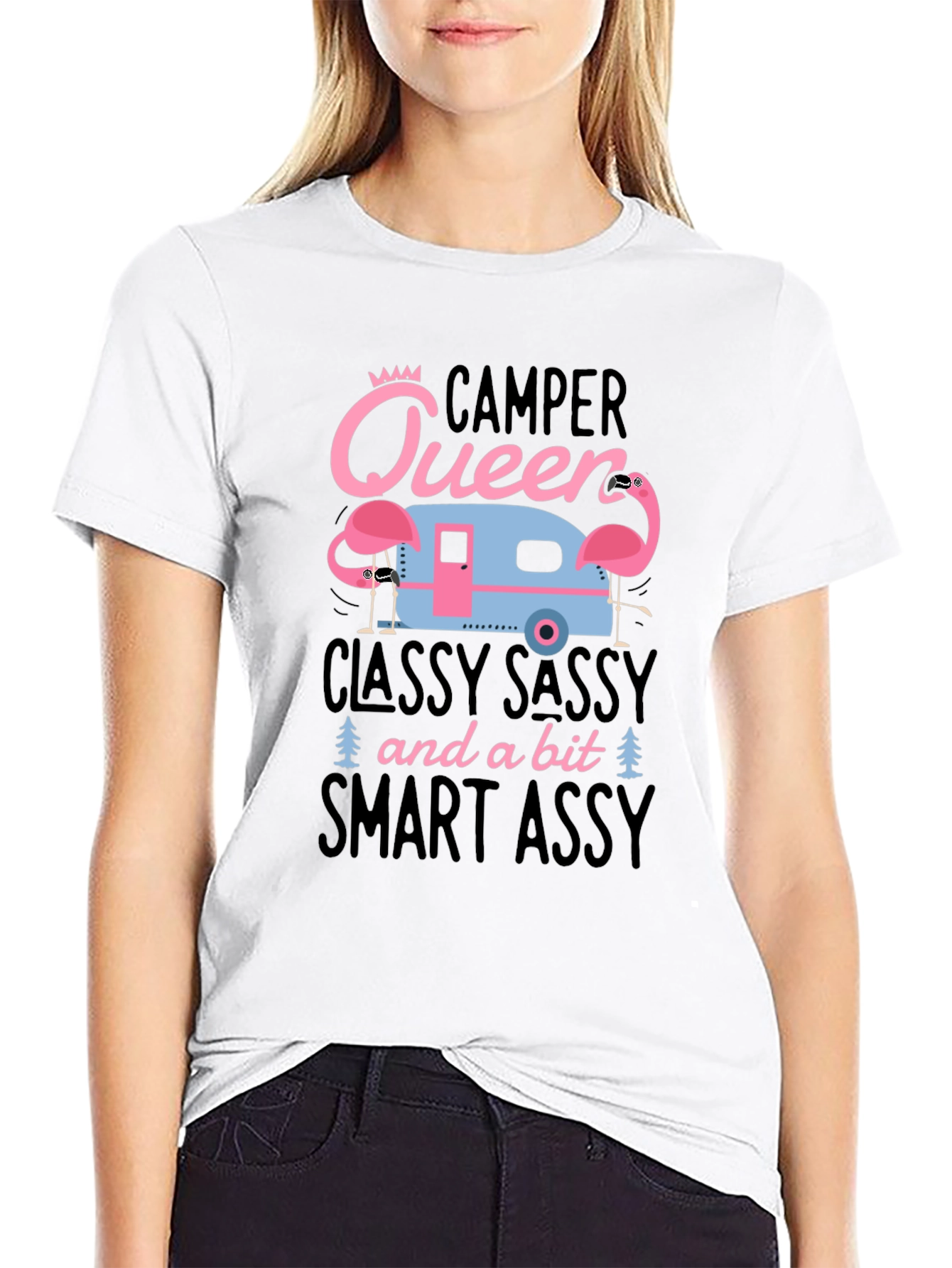 Camper Queen Graphic T-Shirt