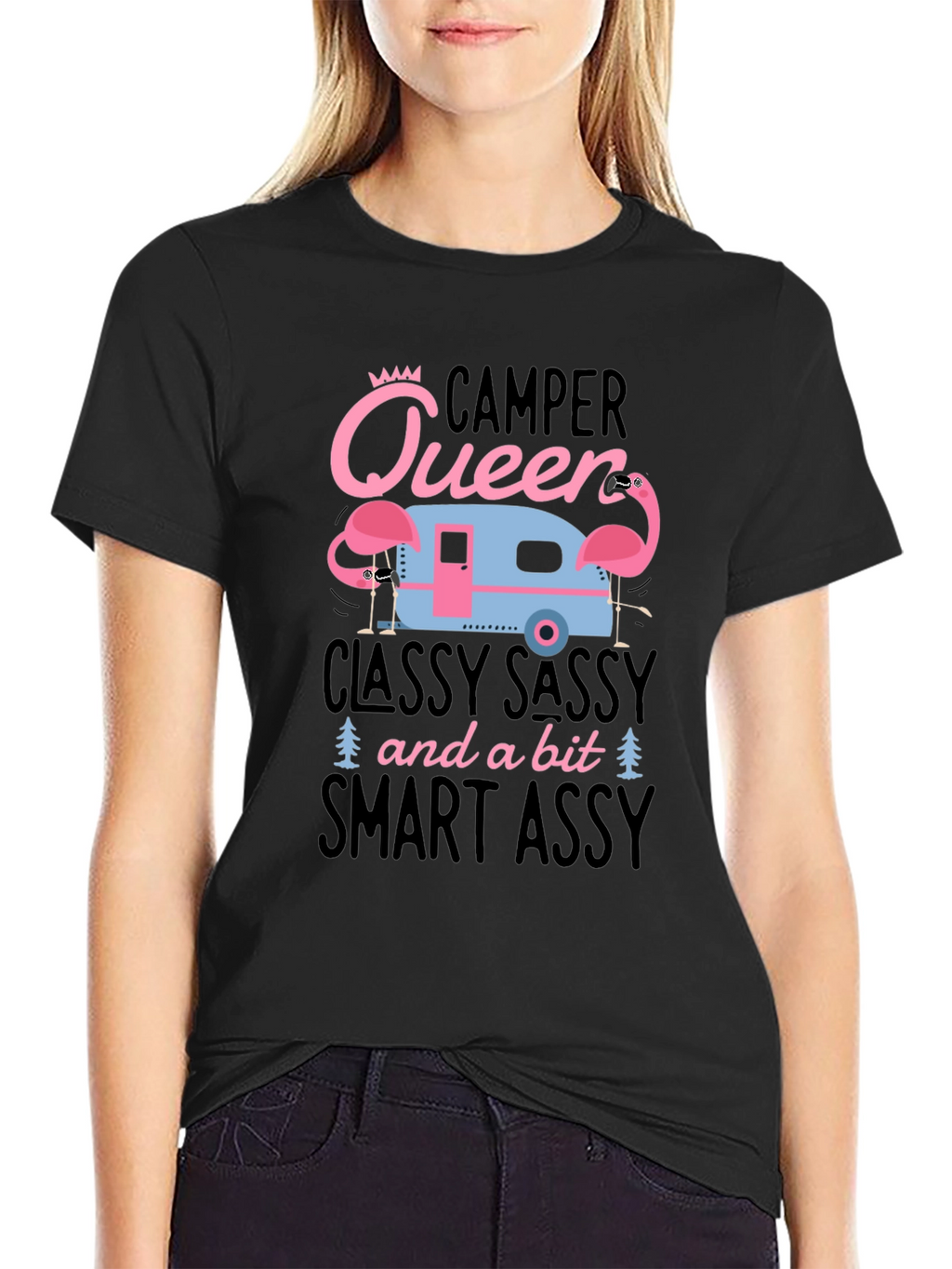 Camper Queen Graphic T-Shirt