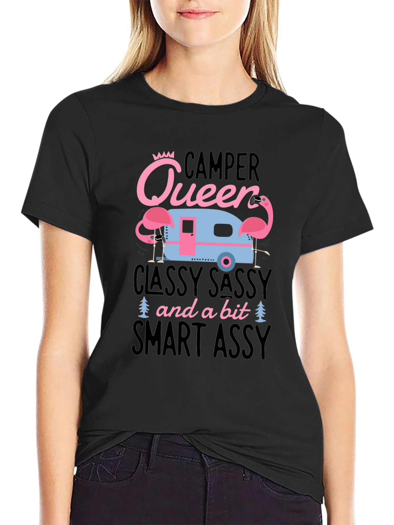 Camper Queen Graphic T-Shirt