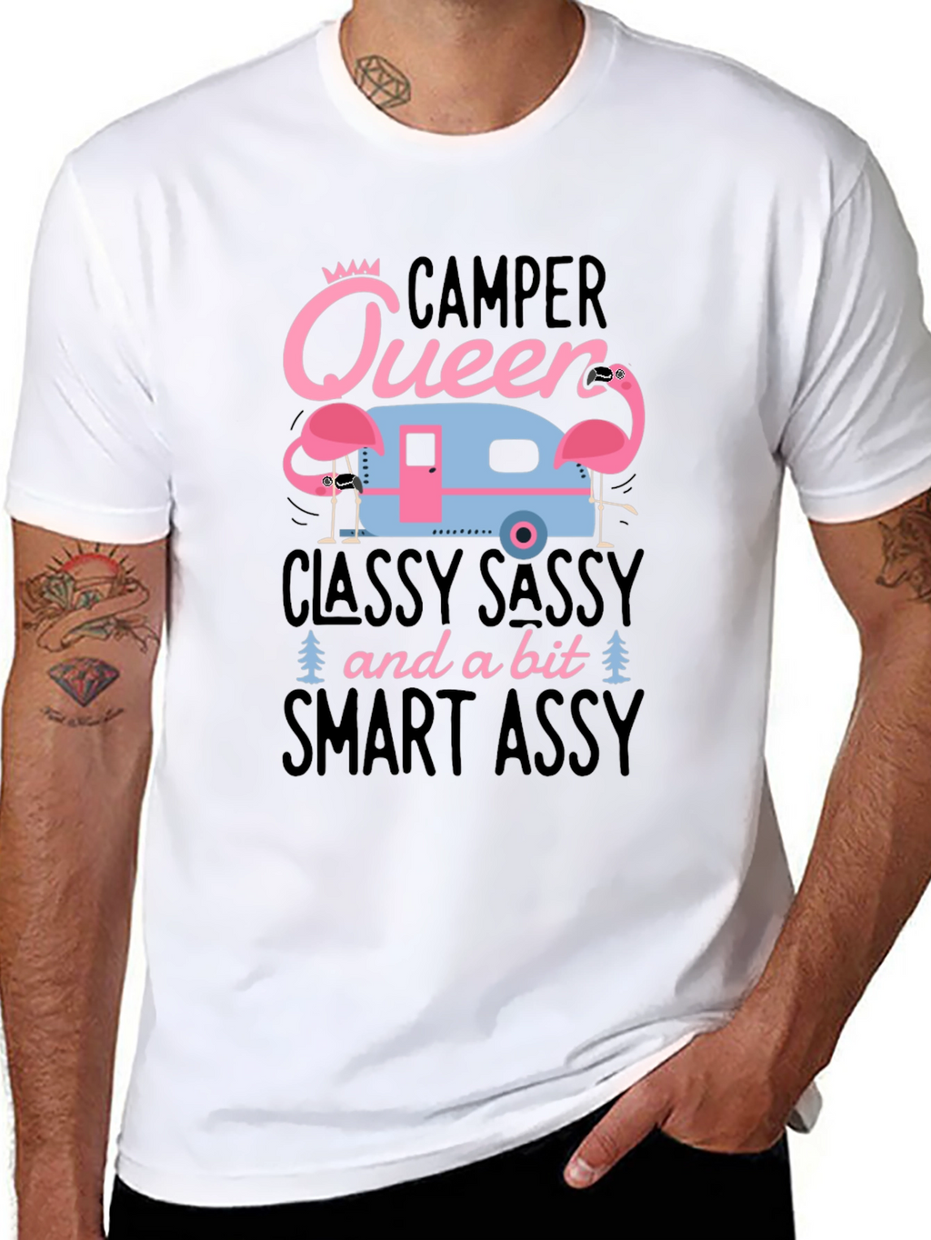Camper Queen Graphic T-Shirt