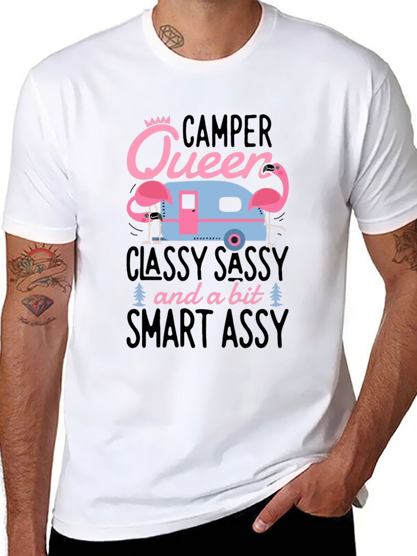 Camper Queen Graphic T-Shirt
