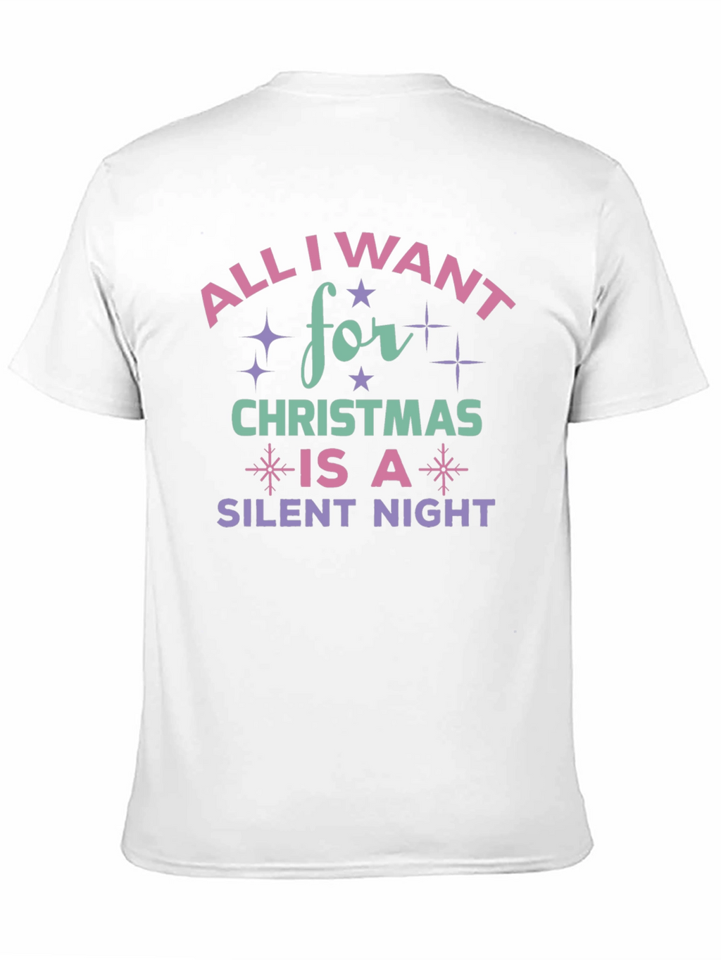 All I Want for Christmas Silent Night T-Shirt