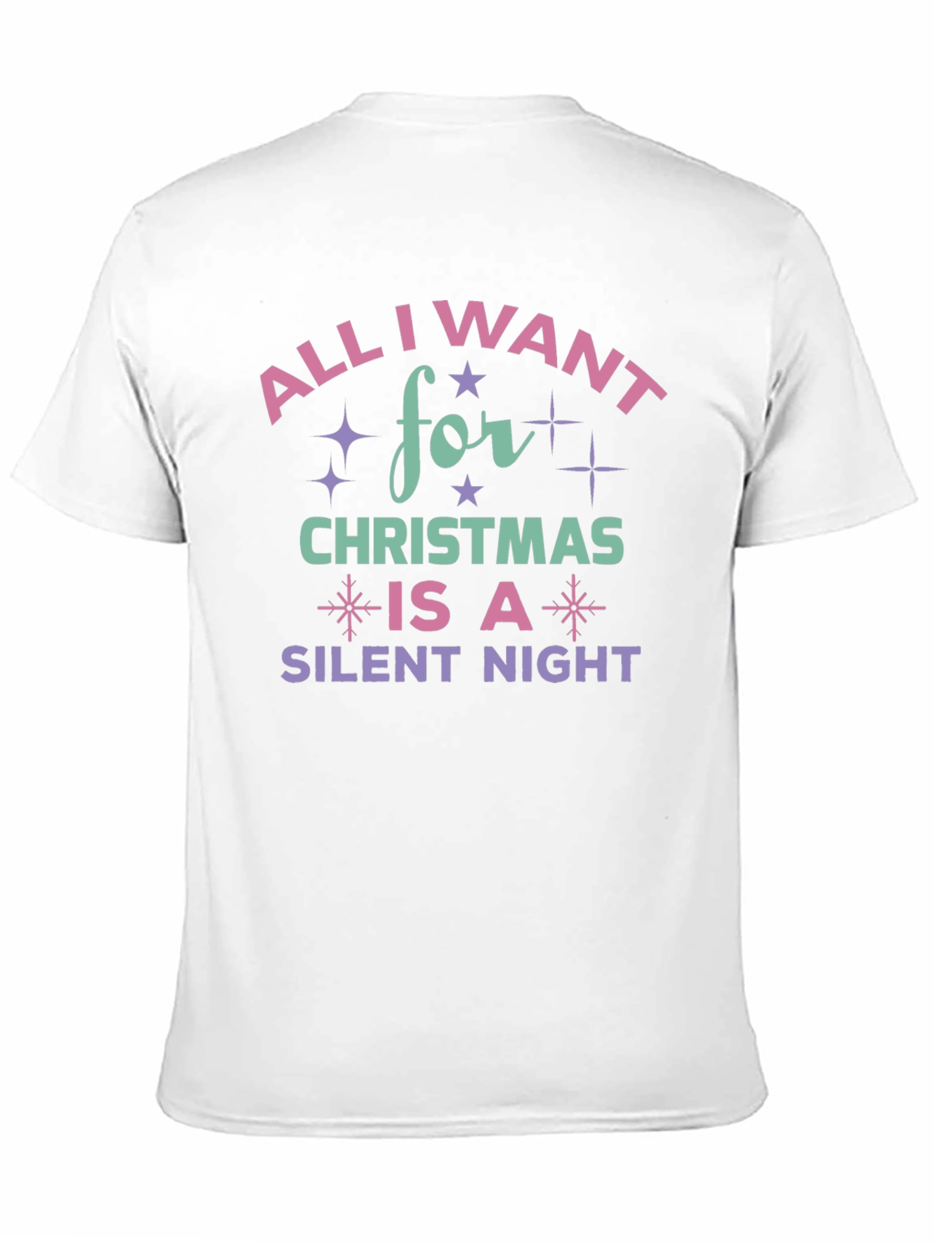All I Want for Christmas Silent Night T-Shirt
