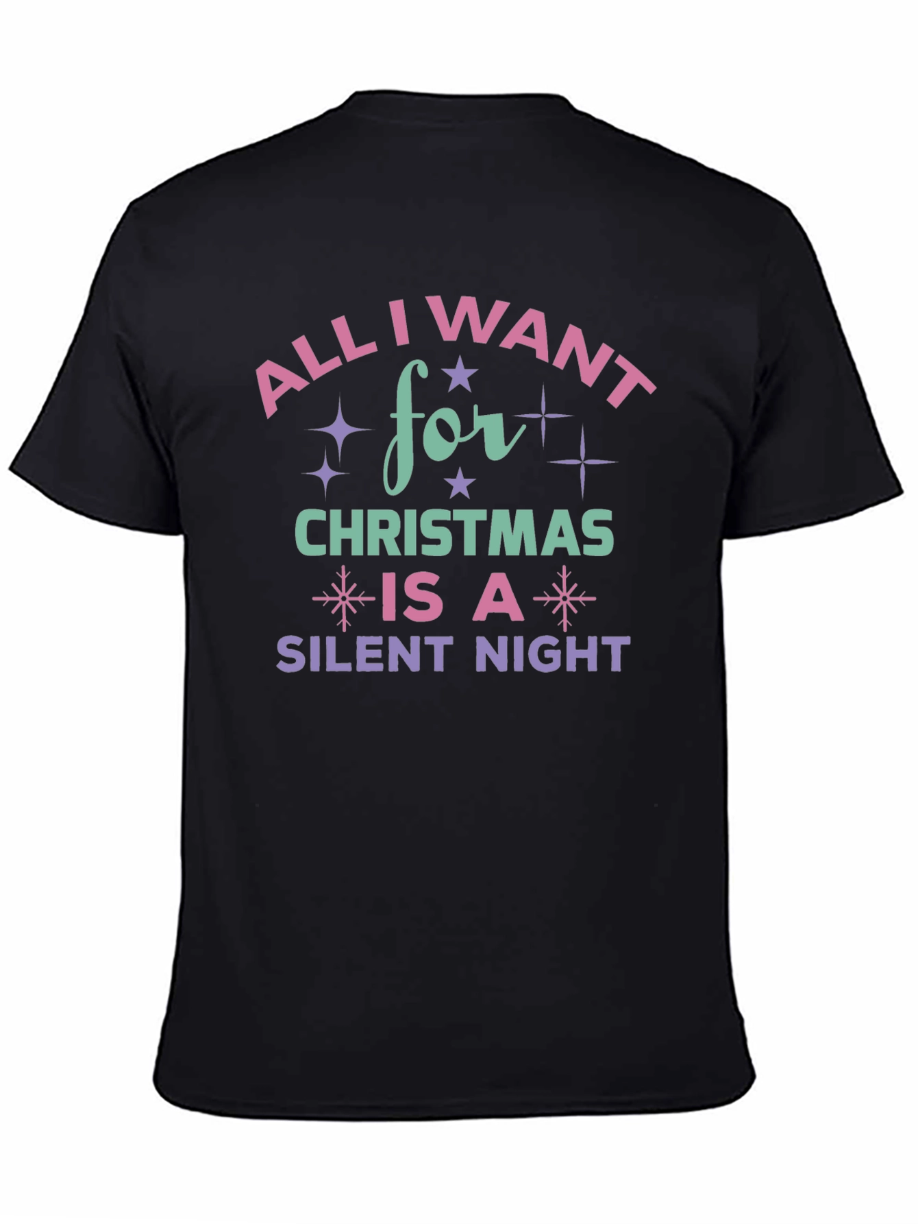 All I Want for Christmas Silent Night T-Shirt
