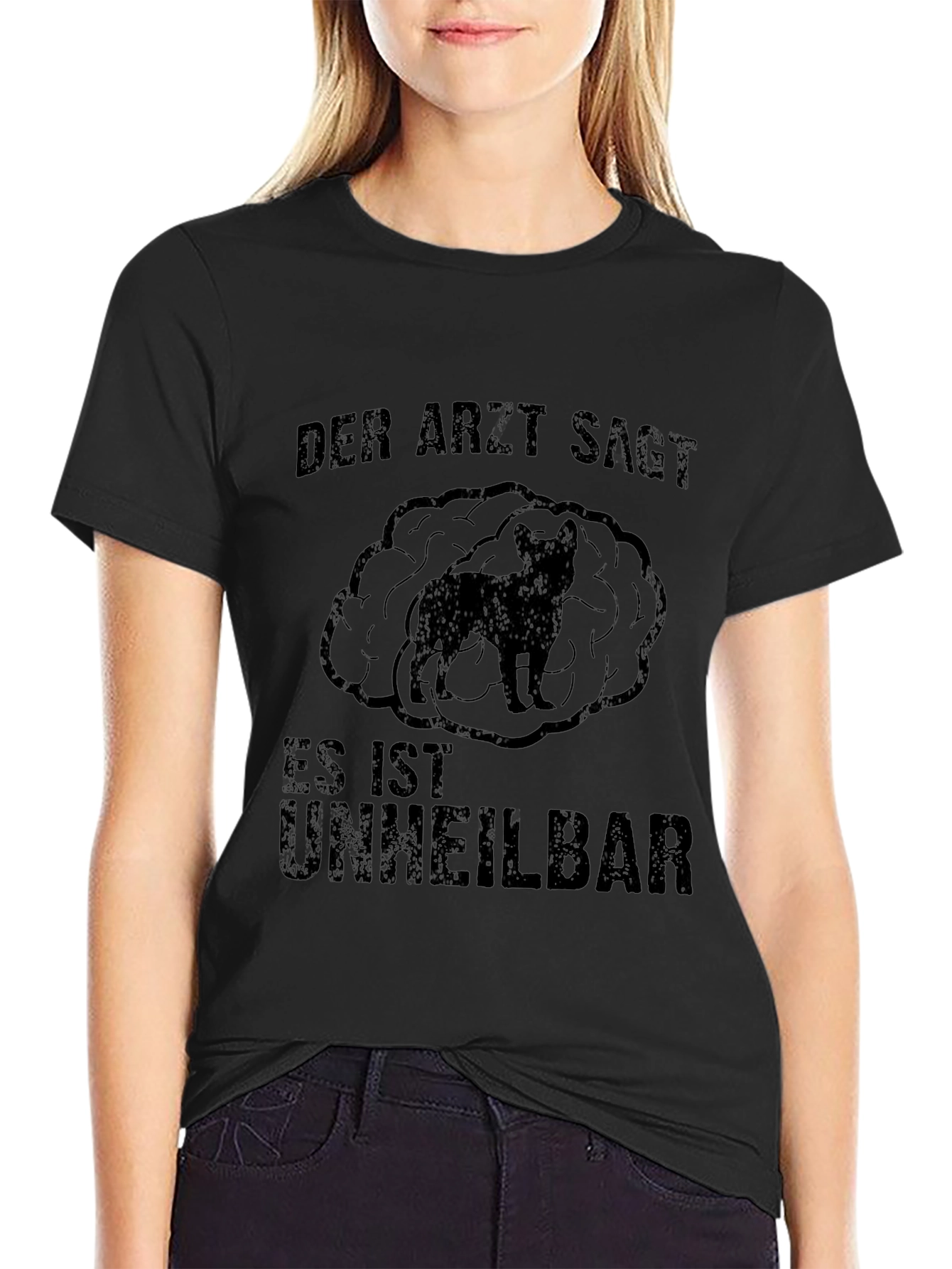 Der Artz Sagt Dog Graphic T-Shirt