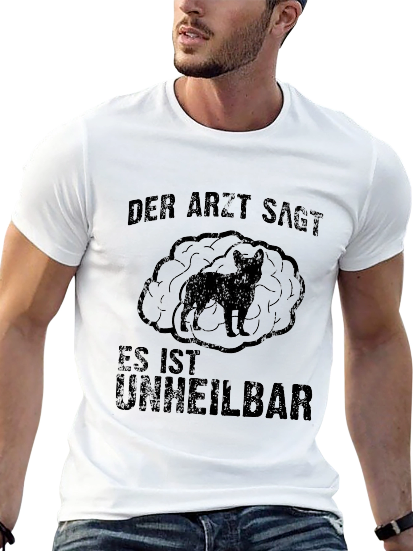Der Artz Sagt Dog Graphic T-Shirt
