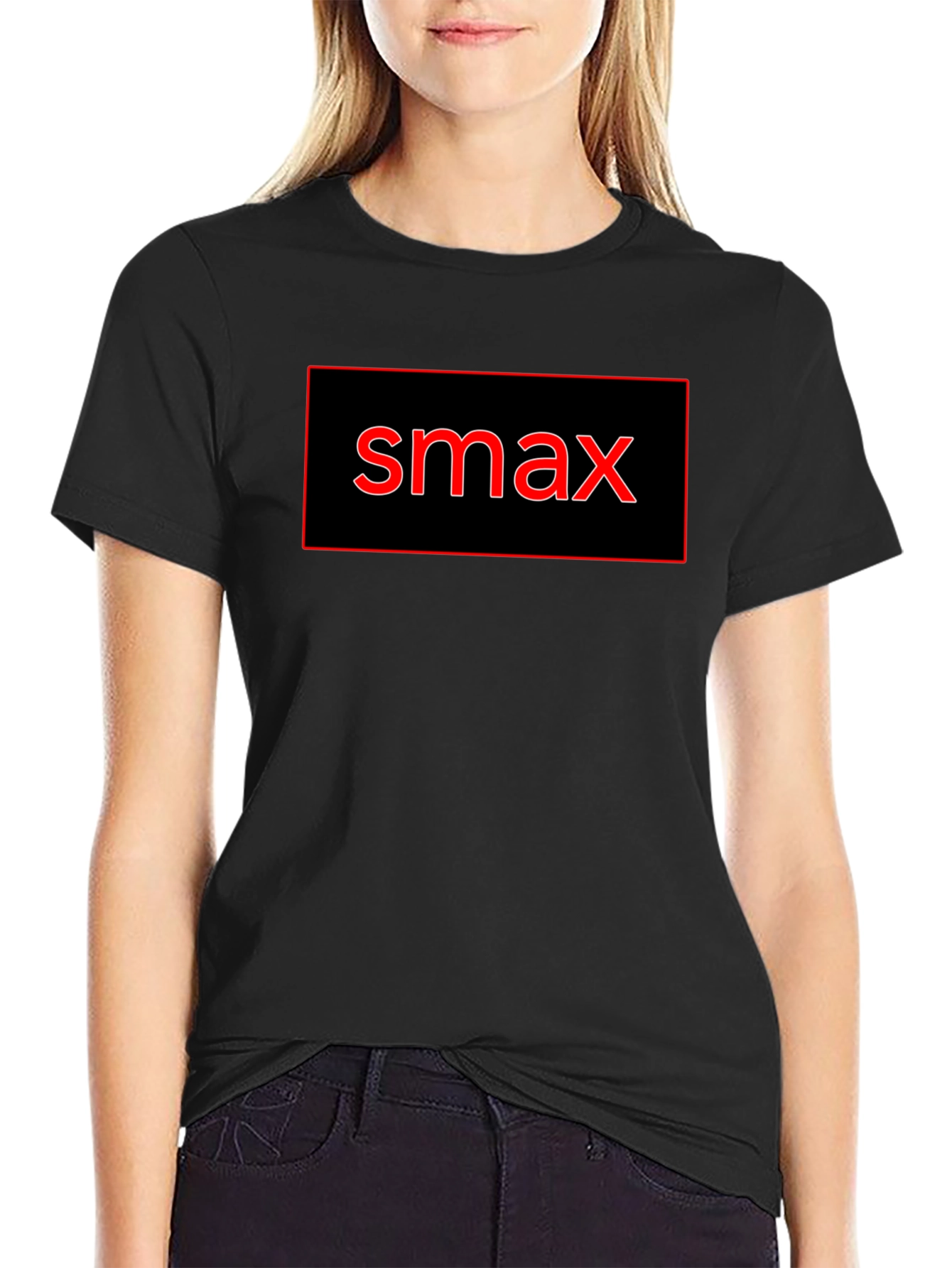 Smax Graphic Tee - Mens Black Short Sleeve T-Shirt